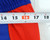 2025-26 Detroit Pistons Colby Jones #00 GameUsed Blue Basketball Warm Up Pants L