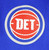 2025-26 Detroit Pistons Colby Jones #00 GameUsed Blue Basketball Warm Up Pants L