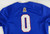 2025 Kansas Jayhawks #0 Game Used Blue Jersey Autism Awareness Baseball L 603