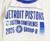 2025-26 Detroit Pistons Isaac Jones #13 Game Used White Shirt NBA Cup XL 580
