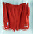 2025-26 Detroit Pistons Game Issued Red Basketball Practice Shorts Size XL