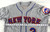 2011 New York Mets Luis Hernandez #3 Game Issued Grey Jersey 44 034