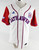 2025 Kansas Jayhawks #8 Game Used White Jersey Buck O'Neil Patch Baseball 44 619