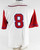 2025 Kansas Jayhawks #8 Game Used White Jersey Buck O'Neil Patch Baseball 44 619