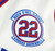 2025 Kansas Jayhawks #8 Game Used White Jersey Buck O'Neil Patch Baseball 44 619