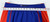 2025-26 Detroit Pistons Colby Jones #00 GameUsed Blue Basketball Warm Up Pants L
