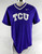 2023 Texas Christian TCU Frogs #20 Game Used Purple Practice Jersey Baseball L 4