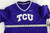2023 Texas Christian TCU Frogs #20 Game Used Purple Practice Jersey Baseball L 4