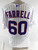 2022 Chicago Cubs Luke Farrell #60 Game Issued White Jersey 46 206