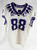 2019-24 Texas Christian TCU Frogs #88 Game Used White Jersey Football NP R 42 38