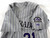 2008 Colorado Rockies Matt Kata #21 Game Issued Grey Jersey 46 208