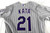 2008 Colorado Rockies Matt Kata #21 Game Issued Grey Jersey 46 208