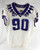 2019-24 Texas Christian TCU Frogs #90 Game Used White Jersey Football NP R 46 39