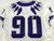 2019-24 Texas Christian TCU Frogs #90 Game Used White Jersey Football NP R 46 39
