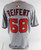 2025 Washington Nationals Evan Reifert #68 Game Issued Grey Jersey 46 266