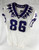 2019-24 Texas Christian TCU Frogs #86 Game Used White Jersey Football NP R 42 46