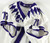 2019-24 Texas Christian TCU Frogs #78 Game Used White Jersey Football NP R 48 50