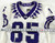 2019-24 Texas Christian TCU Frogs #85 Game Used White Jersey Football NP R 40 45