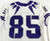 2019-24 Texas Christian TCU Frogs #85 Game Used White Jersey Football NP R 40 45