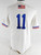 2025 Kansas Jayhawks #11 Game Used White Jersey Camo Baseball 40 635