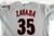 2009 Arizona Diamondbacks Clay Zavada #35 Game Used Grey Jersey 48 275