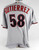 2009 Arizona Diamondbacks J.C. Gutierrez #58 Game Used Grey Jersey 52 286