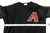 2007 Arizona Diamondbacks Doug Slaten #45 Game Used Black Jersey 50 412