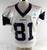 2025 Dallas Cowboys Jonathan Mingo #81 Game Used White Practice Jersey 48 453