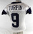 2025 Dallas Cowboys KaVontae Turpin #9 Game Used White Practice Jersey 44 452