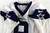 2025 Dallas Cowboys KaVontae Turpin #9 Game Used White Practice Jersey 44 452