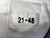 2025 Dallas Cowboys Malik Davis #43 Game Used White Practice Jersey 48 440