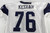 2025 Dallas Cowboys Trevor Keegan #76 Game Used White Practice Jersey 60 445