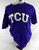 2010s Texas Christian TCU Horned Frogs #13 Game Used Purple Jersey Baseball L 02