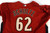 2007-10 Arizona Diamondbacks Mike Schultz #62 Game Used Red Jersey ST BP 52 429