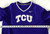 2023 Texas Christian TCU Frogs #27 Game Used Purple Practice Jersey Baseball 4