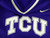 2023 Texas Christian TCU Frogs #27 Game Used Purple Practice Jersey Baseball 4