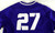 2023 Texas Christian TCU Frogs #27 Game Used Purple Practice Jersey Baseball 4