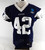 2025 Dallas Cowboys Jadeveon Clowney #42 Game Used Navy Practice Jersey 50 461