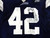 2025 Dallas Cowboys Jadeveon Clowney #42 Game Used Navy Practice Jersey 50 461