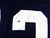 2025 Dallas Cowboys Jadeveon Clowney #42 Game Used Navy Practice Jersey 50 461