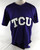 2015 Texas Christian TCU Horned Frogs #29 Game Used Purple Jersey Baseball 48 8