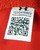 2020 Texas Tech Red Raiders Game Issued Red Football Pants Size 36