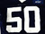 2025 Dallas Cowboys Shemar James #50 Game Used Navy Practice Jersey 50 467