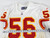 1997 Kansas City Chiefs Wayne Simmons #56 Game Issued White Jersey 48 002