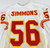 1997 Kansas City Chiefs Wayne Simmons #56 Game Issued White Jersey 48 002