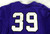 2010s Texas Christian TCU Horned Frogs #39 Game Used Purple Jersey Baseball L 01