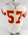 1997 Kansas City Chiefs Jerrott Willard #57 Game Issued White Jersey 48 004