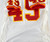 1996 Kansas City Chiefs Tony Stargell #45 Game Issued White Jersey 42 023