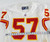 1997 Kansas City Chiefs Eugene Chung #57 Game Issued White Jersey 46 003