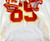 1997 Kansas City Chiefs #65 Game Issued White Jersey 50 008